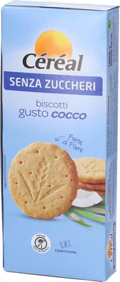 Produktbild von Knusprige Kokosnuss-Biscotti gusto cocco 132g - Müsli