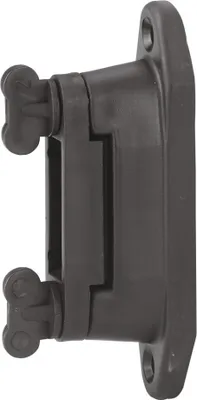 Produktbild von 12 Stück Profi Eckisolator Streckenisolator schwarz für 40 mm Weidezaunband