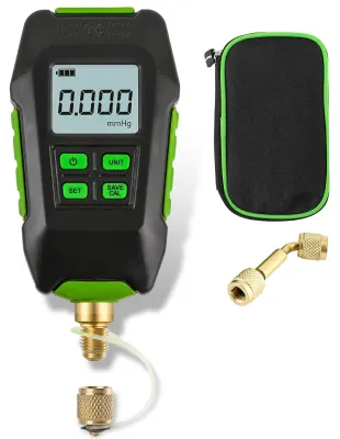 Digitales Vakuummeter 0-10.000 Pa mit Display, HVAC-Tester