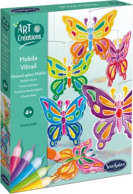 Produktbild von Mobile Schmetterlinge Bastelset 4+