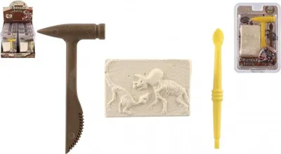 Obrázek produktu pro Malý archeolog dinosaurus fosilie plast 2 barvy v blistru