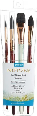 Zdjęcie produktu dla Princeton Brush Neptune Zestaw pędzli 4 szt.