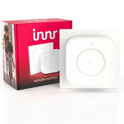 Productafbeelding van Innr Draadloze Dimmer voor Slimme Lampen - Smart Remote - Zigbee Schakelaar voor Dimmen en Tunen van Slimme Lampen