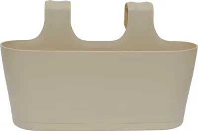 Produktbild von Balkon Blumenkasten oval zum Hängen Sand