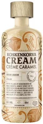 Produktbild von Koskenkorva Cream Caramel Likör 15% Vol. 0,5L