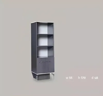 Produktbild von Regal Schrank Bücherregal Schränke Mehrzweck Möbel Braun 170x55x48