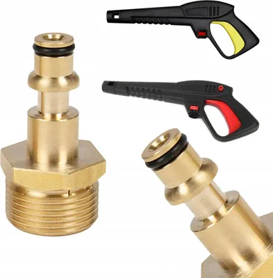 Zdjęcie produktu dla Adapter M22 / Szybkozłączka węża Lavor seria domowaADAPTER WĘŻA MOSIĄDZ SZYBKOZŁĄCZKA CLICK LAVOR GWINT ZEWNĘTRZNY M22 14MM
