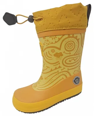 Produktbild von Affenzahn Puddly Tiger Gummistiefel Gelb