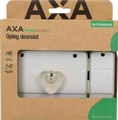 Produktbild von AXA Aufputz - Türschloss - Cisa - Silbernes Schloss - Außenzylinderschloss - DM50 - inklusive Montagematerial