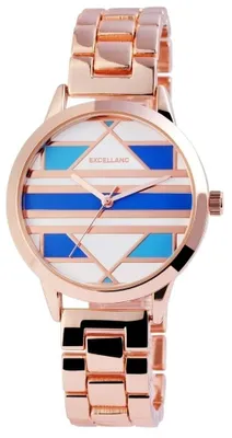 Produktbild von Excellanc Damenuhr mit Metallarmband