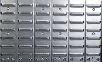 Produktbild von Hünersdorff Metallschlitzwand für Sichtlagerkasten Gr.1-4 B630xT15xH380 mm