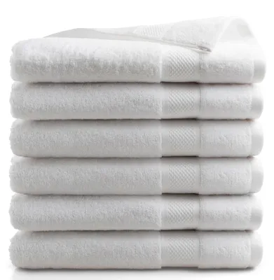 Zdjęcie produktu dla 6-częściowy zestaw ręczników kąpielowych - 100% bawełna - 500 g/m² - certyfikat Oeko-Tex