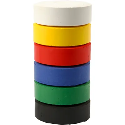 Produktbild von Creativ Company Aquarell-Nachfüllblock-Set - 6 große Wasserfarbblöcke