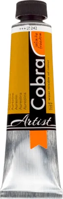 Image de Cobra Artist Peinture à l'huile miscible à l'eau Tube 40 ml Aureolin 242