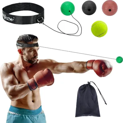 Immagine prodotto di 4x PALLA RIFLESSA DA LOTTA + Tasche