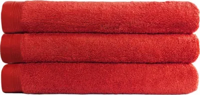 Zdjęcie produktu dla Klasyczny ręcznik frotte 50x100cm czerwony