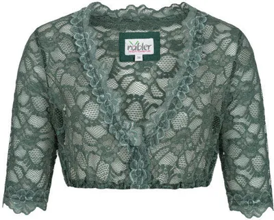 Produktbild von Dirndlbluse 3/4 Arm Laura in Grün von Nübler, Größe:38