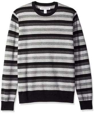 Produktbild von A. Essentials Herren Langärmliger Pullover Mit Rundhalsausschnitt, 100% Baumwoll