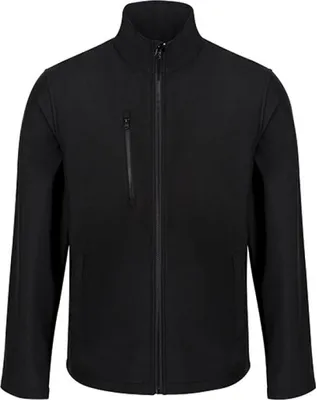 Produktbild von Regatta TRA610 | Herren Jacke Ablaze 3-Layer Softshell Jacket - Farbe: Black/Black - Größe: XXL