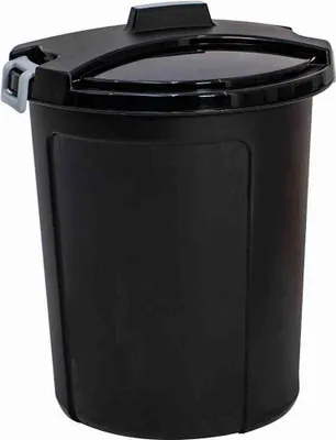 Produktbild von Universaltonne schwarz 75 l mit Deckel