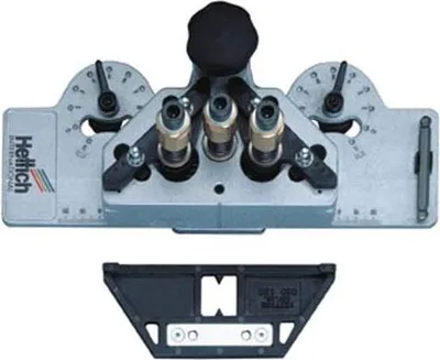 Image de Gabarit de perçage pour charniere DrillJig - HETTICH - Foret Ø35 mm / 2 x Ø 10 mm - 20165