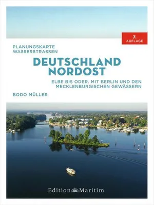 Zdjęcie produktu dla Planungskarte Wasserstraßen Deutschland Nordost