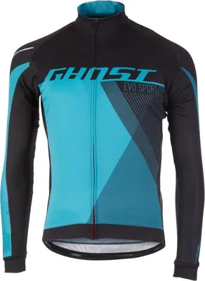 Immagine prodotto di Maglia a maniche lunghe GHOST Performance Evo Nero/Blu - S
