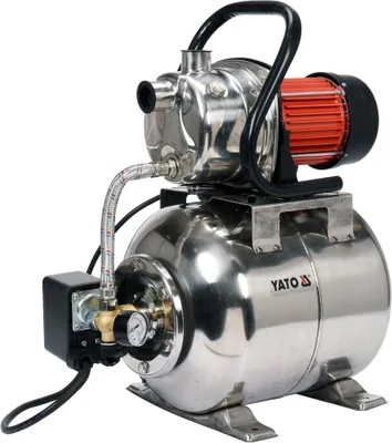 Produktbild von Yato YT-85370, 1200 W, AC, 2,8 bar, 4000 l/h, IPX4, Schwarz, Metallisch, Rot