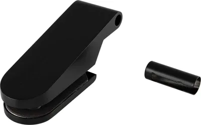 Produktbild von DORMA-Glas Türband Flügelteil Studio Rondo 10.230, Glas 8 mm, schwarz matt