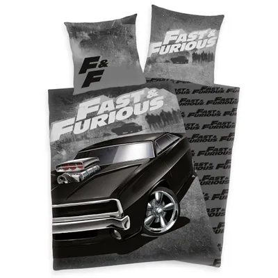 Produktbild von Herding Fast & Furious Bettwäsche 135x200cm Renforcé Bettwäsche 80/80+135/200 cm