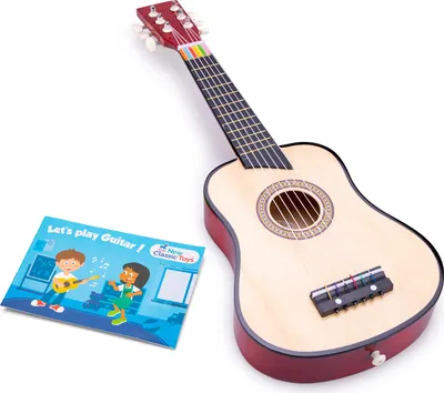 Immagine prodotto di New Classic Toys - Chitarra - DeLuxe - naturale - 10304
