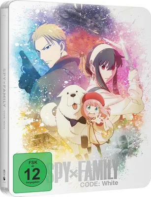 Obrázok produktu pre Spy x Family – Kód: Biela (BR) – Film – Limitovaná edícia Steelbook