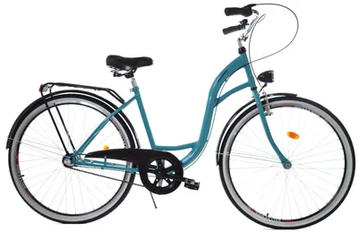 Zdjęcie produktu dla Rower Dallas City 26" 3spd - morski z czarnym