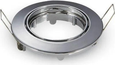 Produktbild von GU10 LED-Strahler - Einbaustrahler - Chrom - IP20