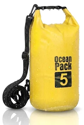 Produktbild von Trockensack Dry Bag Packsack - Wasserdicht - Rollverschluss - 10 l - Schwarz