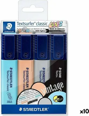 Obrázek produktu pro 10x TextSurfer 364 CWP4 Zvýrazňovač TextSurfer, 4 ks, pouzdro