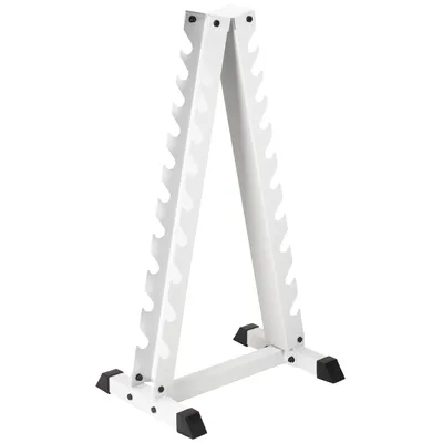 Produktbild von Trendy Hantelständer Pyramide für 10 Paar Chrom Hanteln
