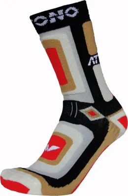 Produktbild von 2 Paar Snowboardsocken Ski Snowboard Socken Strümpfe ATTONO® mittellang Damen