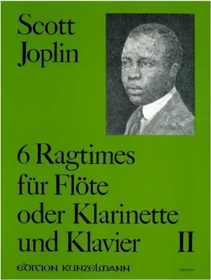Produktbild von 6 Ragtimes Band 2für Flöte (Klarinette in B) und Klavier