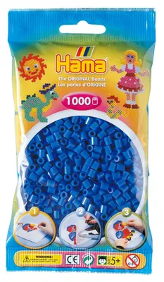 Immagine prodotto di Hama Bgelperlen midi, hellblau, im Beutel