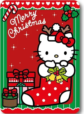 Produktbild von Hello Kitty Holiday Cheer Polar Fleece Decke 100x140cm