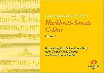 Produktbild von Sonate C-Dur für Hackbrettund Volksharfe (Cembalo)