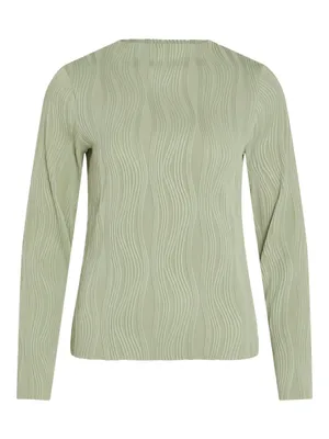 Produktbild von Vila VINIRA FUNNEL NECK L/S TOP, grün