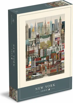 Obrázok produktu pre Martin Schwartz Puzzle New York, City Puzzle USA, 50 x 70 cm, 1000 dielikov, MS0605