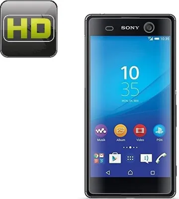 Produktbild von 2x Displayfolie für Sony Xperia M5 Displayschutzfolie Displayschutz HD KLAR