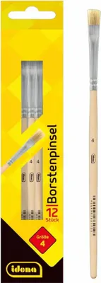 Produktbild von Idena Borstenpinsel Größe 4 FSC100%