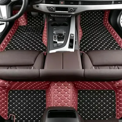 Immagine prodotto di Tappetini per auto, adatti a tutte le stagioni, con forma personalizzata, disponibili in diversi colori