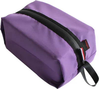 Produktbild von Reise-Schuhtasche fuer Damen und Herren, wasserabweisender Schuhaufbewahrungs-Organizer mit Reissverschluss