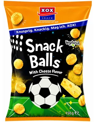Produktbild von XOX Snackballs Cheese 150g