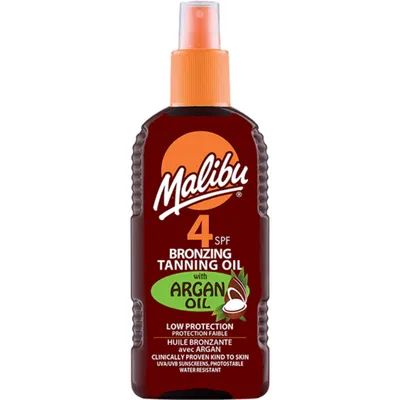 Produktbild von Malibu Bronzöl mit Arganöl SPF4 200 ml